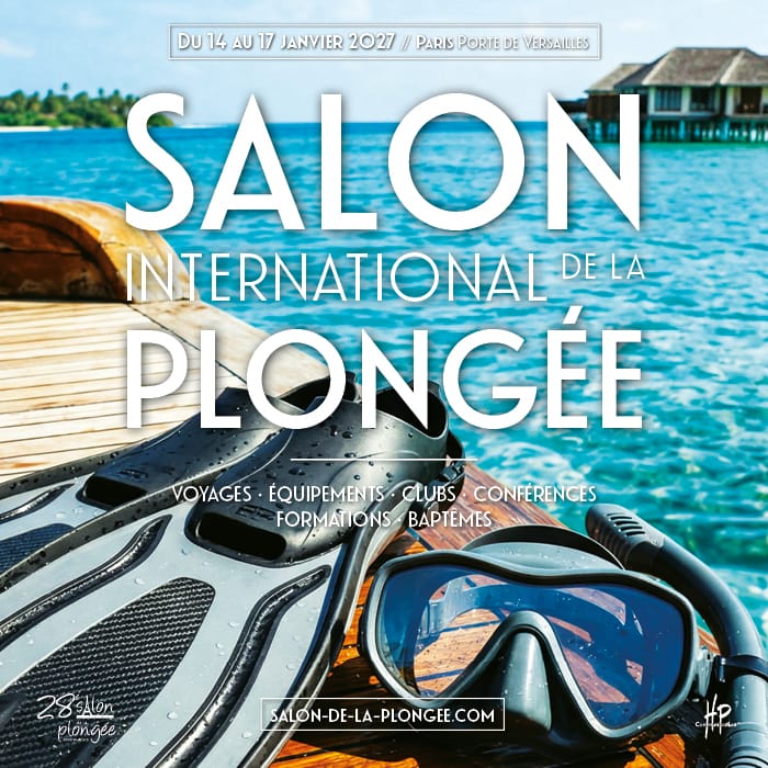 Salon Plongée 27 Logo Salon International de la plongée - Paris - 2027